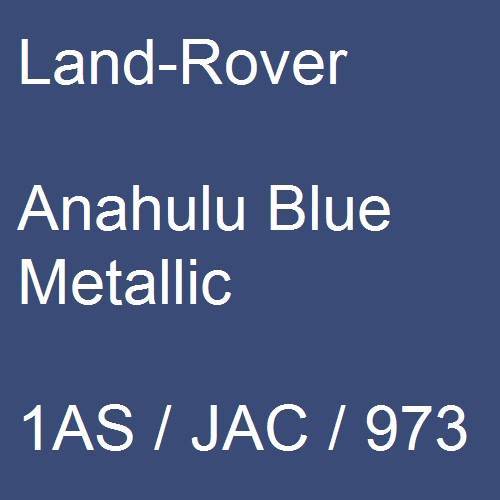 Land-Rover, Anahulu Blue Metallic, 1AS / JAC / 973.
